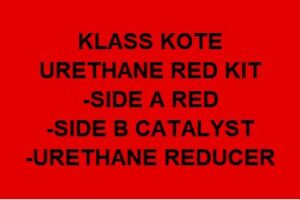 Red Urethane Kit